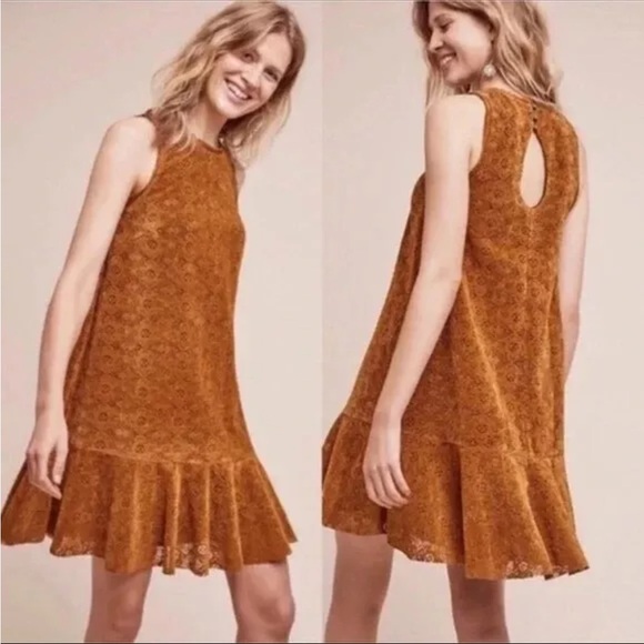 Anthropologie Amis Lace Dress by Maeve Size 2 - Picture 1 of 10